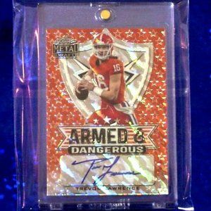 Trevor Lawrence Autographed Card